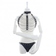 Sex Leather Chain Lingerie Sexy Bondage Costume