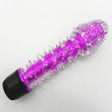 Wand Massager Dildo Vibrator Crystal Barbed Stick Sex Toys for Women